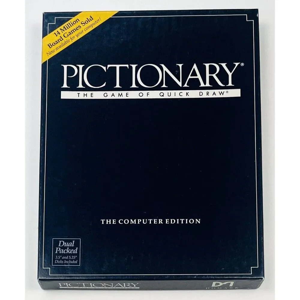 Broderbund pictionary game